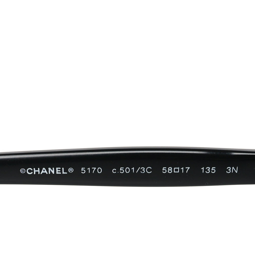 Chanel Square Sunglasses — Black