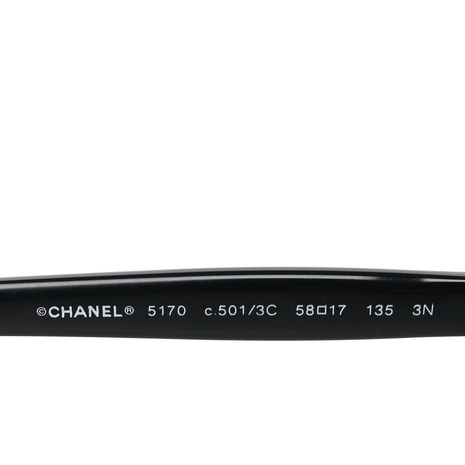 Chanel Square Sunglasses — Black