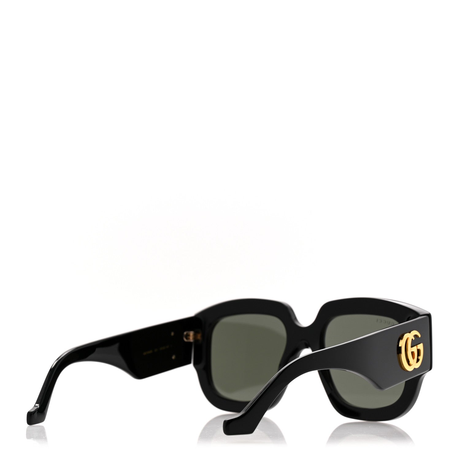 Gucci Square Sunglasses — Black GG1546S