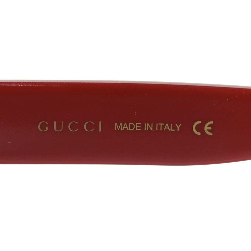 Gucci Square Sunglasses — Red GG0327S