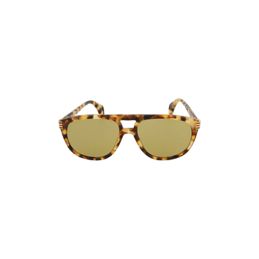 Gucci Aviator-Style Acetate Sunglasses — Tan