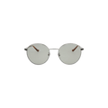 Gucci Round-Frame Metal Sunglasses — Black