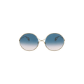 Gucci Round-Frame Metal Sunglasses — Gold