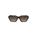 Prada Rectangle-Frame Sunglasses — Brown