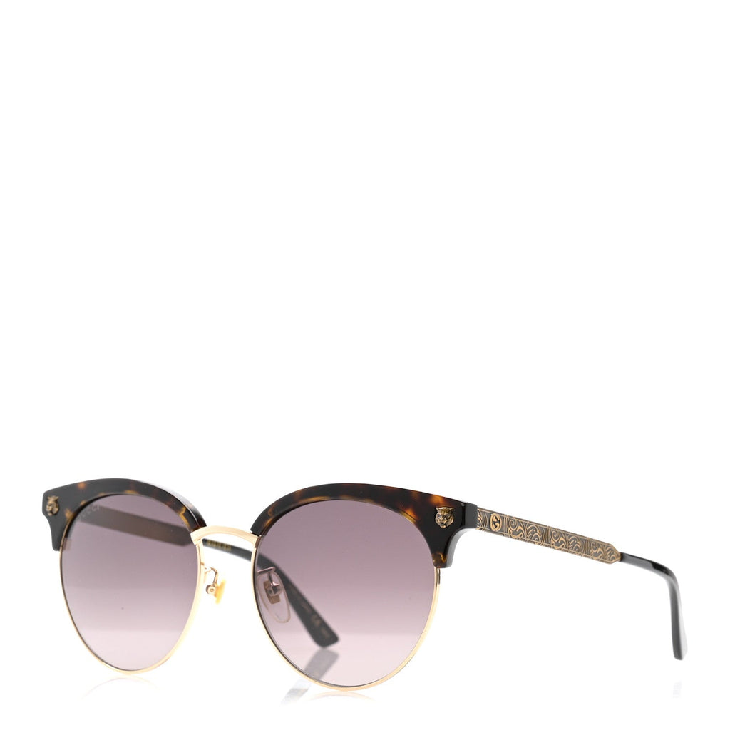 Gucci Square Sunglasses — Tortoise