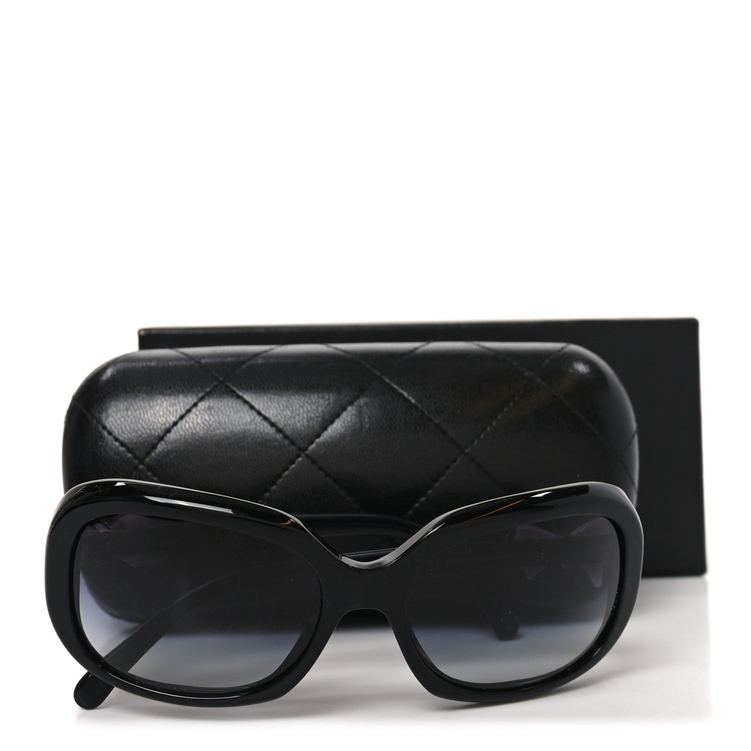 Chanel Square Sunglasses — Black