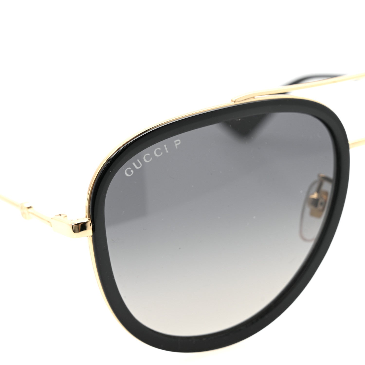 Gucci Aviator Sunglasses — Black GG0062S
