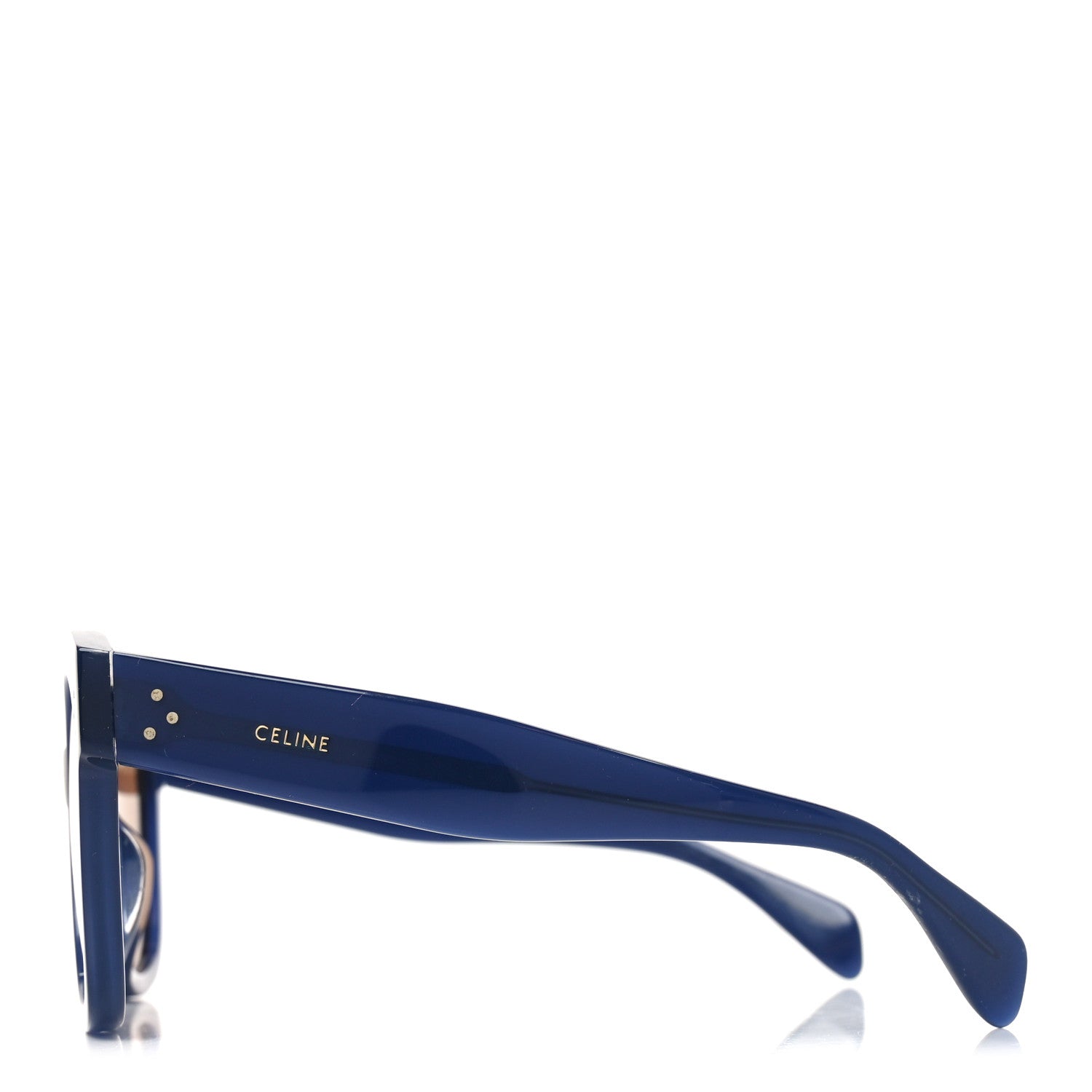 Celine Square Sunglasses — Blue