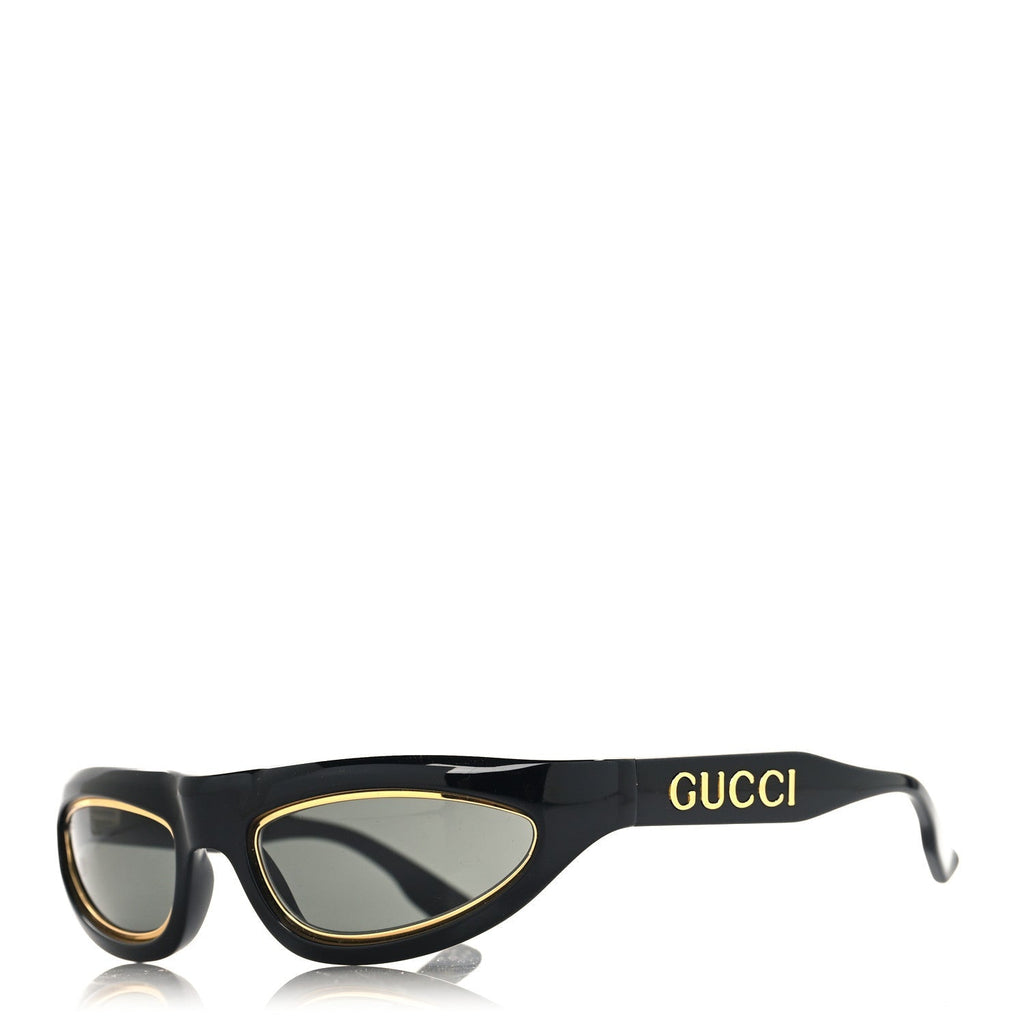 Gucci Mask Sunglasses — Black GG1062S