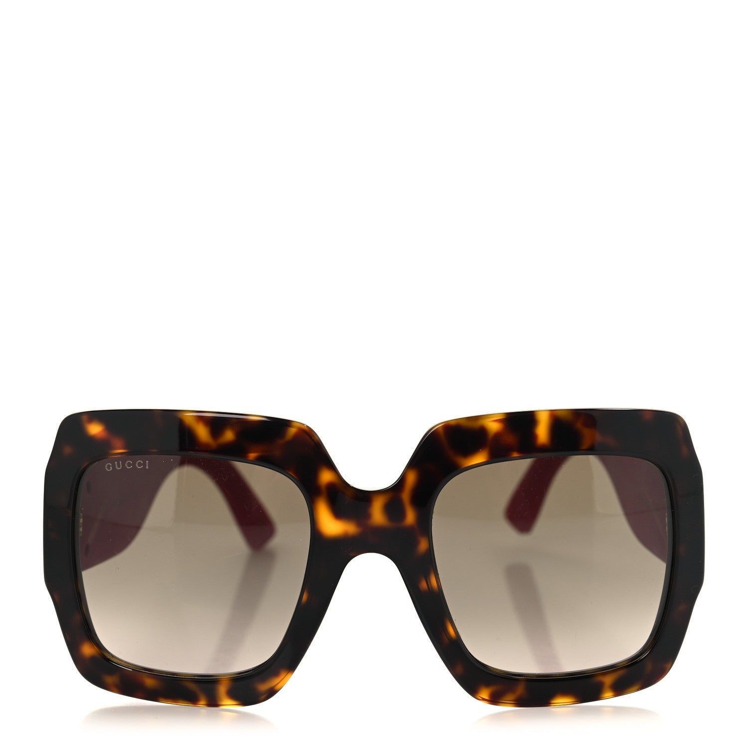 Gucci Square Sunglasses — Pink GG0102S