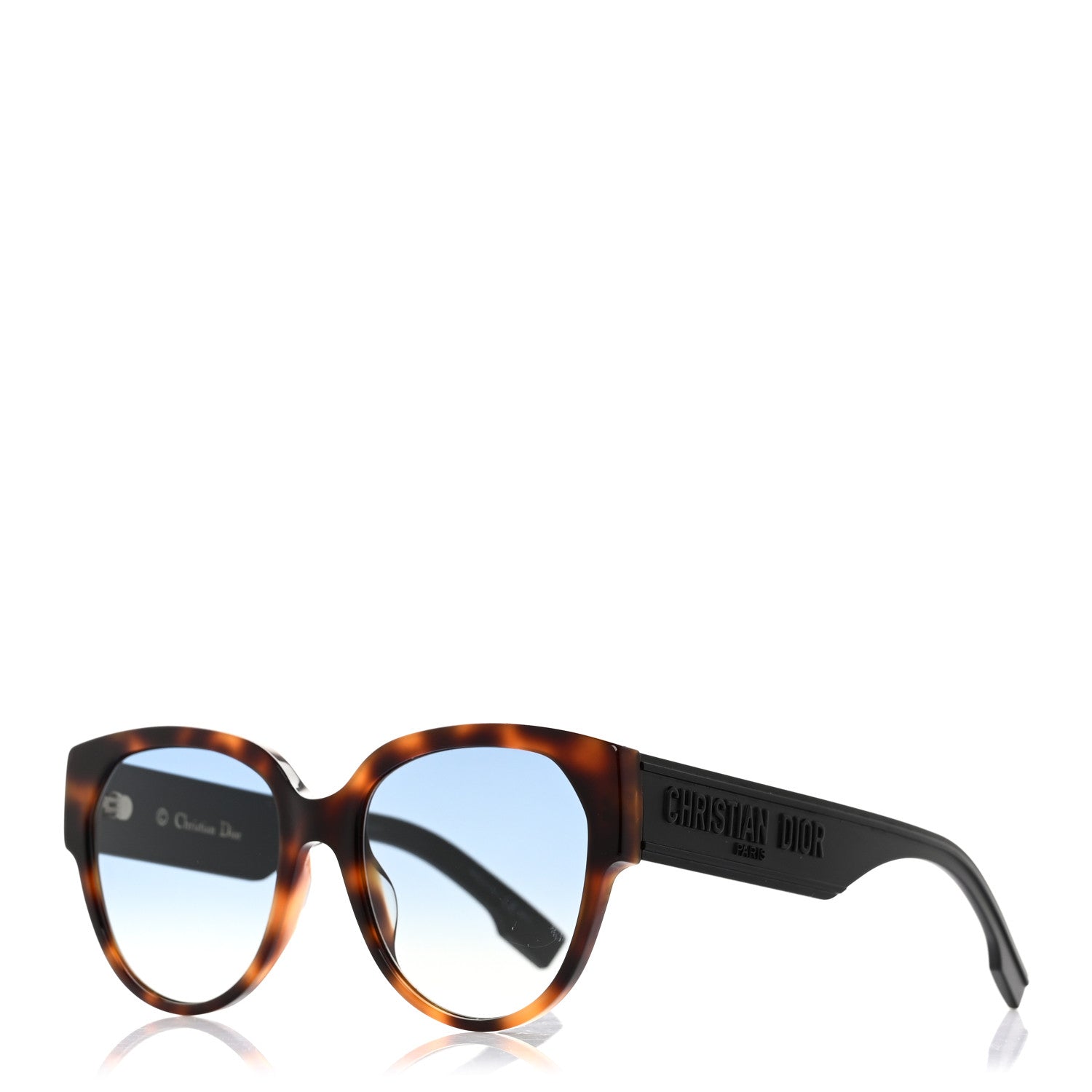 Dior Square Sunglasses — Tortoise