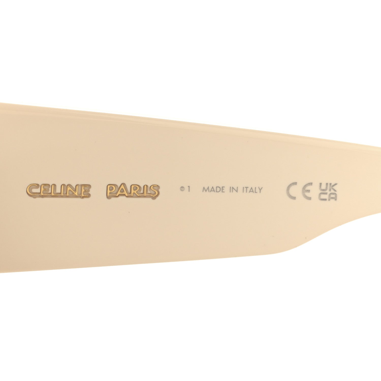 Celine Square Sunglasses — White