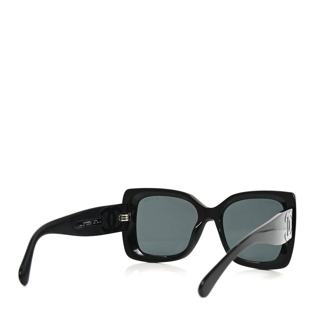 Chanel Square Sunglasses — Black 5494-A