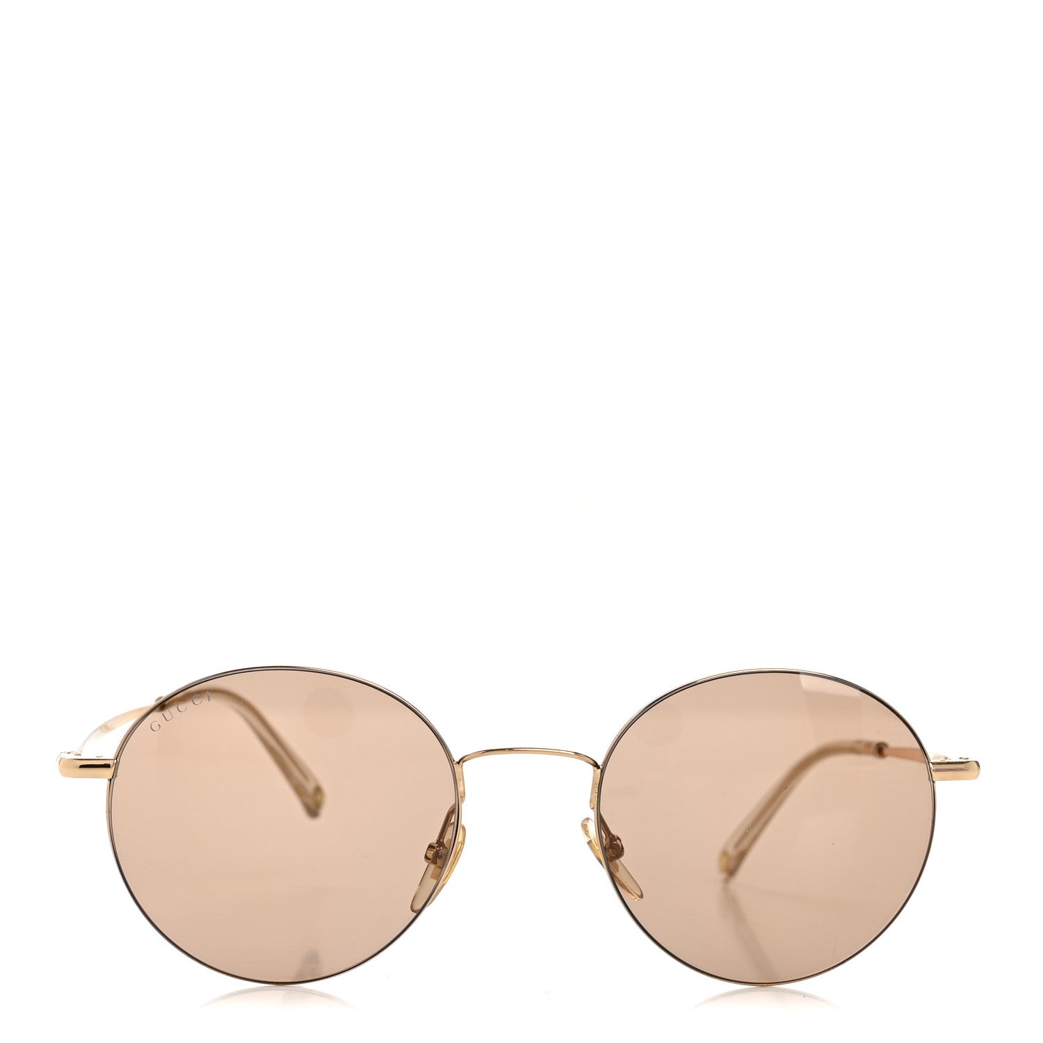Gucci Round Sunglasses — Gold GG4273