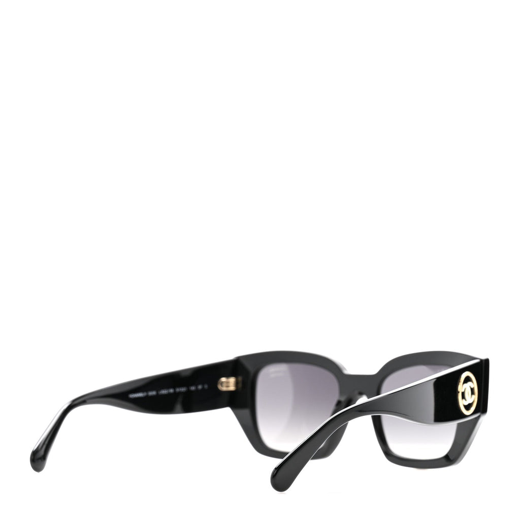 Chanel Square Sunglasses — Black