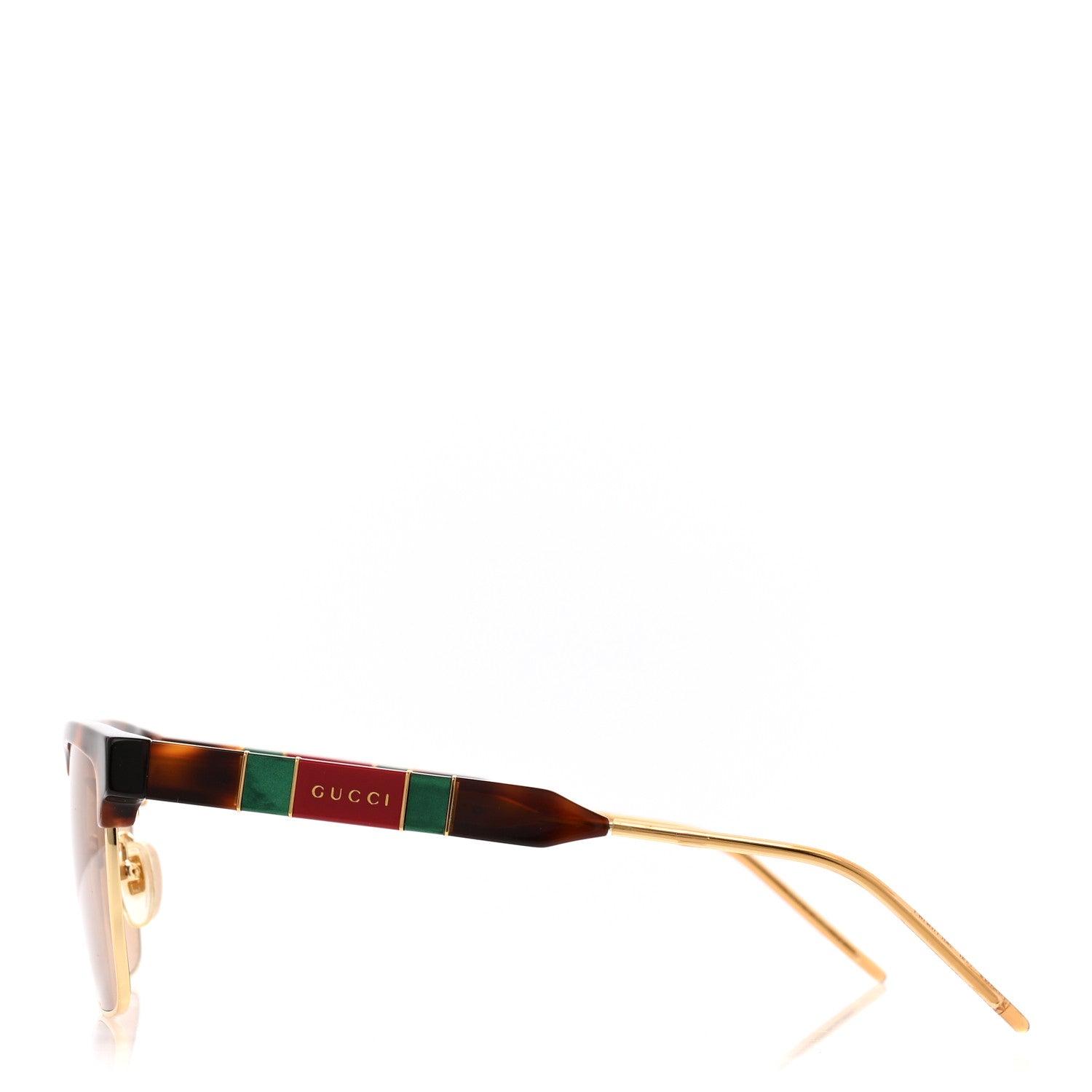 Gucci Aviator Sunglasses — Tortoise GG0603S
