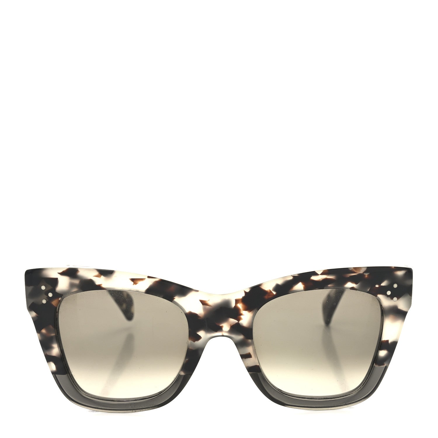 Celine Square Sunglasses — Havana