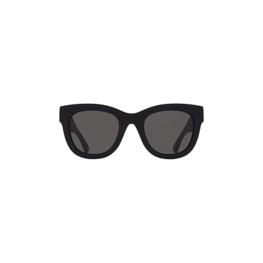 Mykita Dew Round Sunglasses — Black