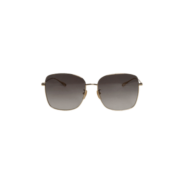 Gucci Oversized Gradient Sunglasses — Gold