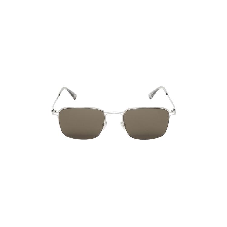 Mykita Square Craft Sunglasses — Silver