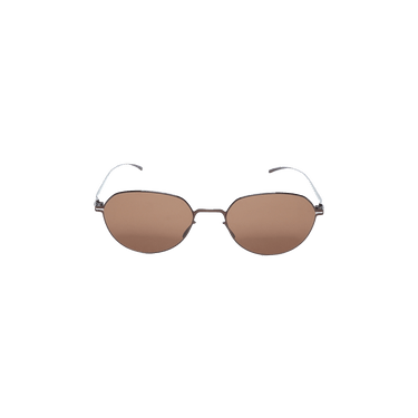 Mykita Round Sunglasses — Brown