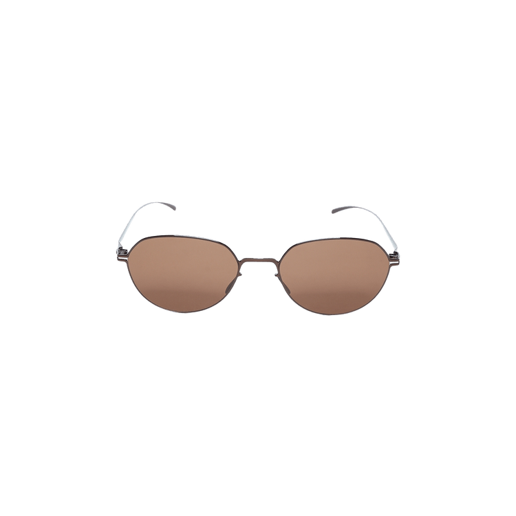 Mykita Round Sunglasses — Brown