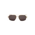 Bottega Veneta Aviator Sunglasses — Gold