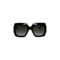 Gucci Classic Square Sunglasses — Black