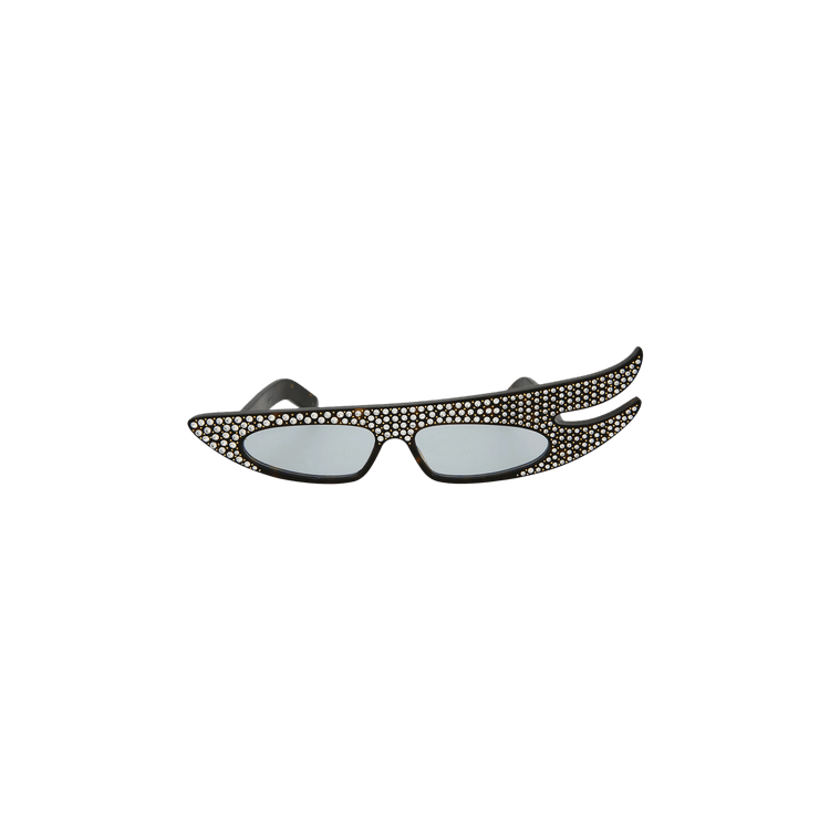 Gucci Round-Frame Acetate Sunglasses — Brown