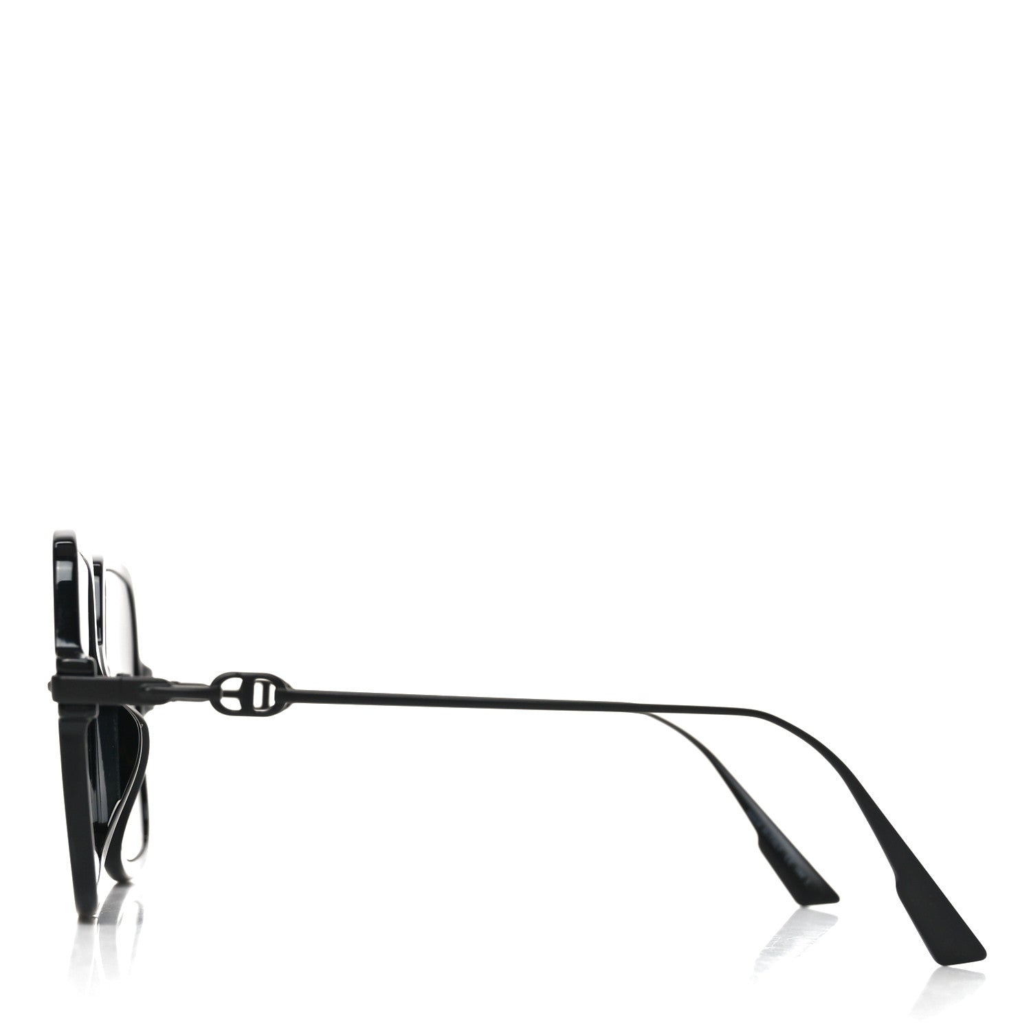 Dior Square Sunglasses — Black