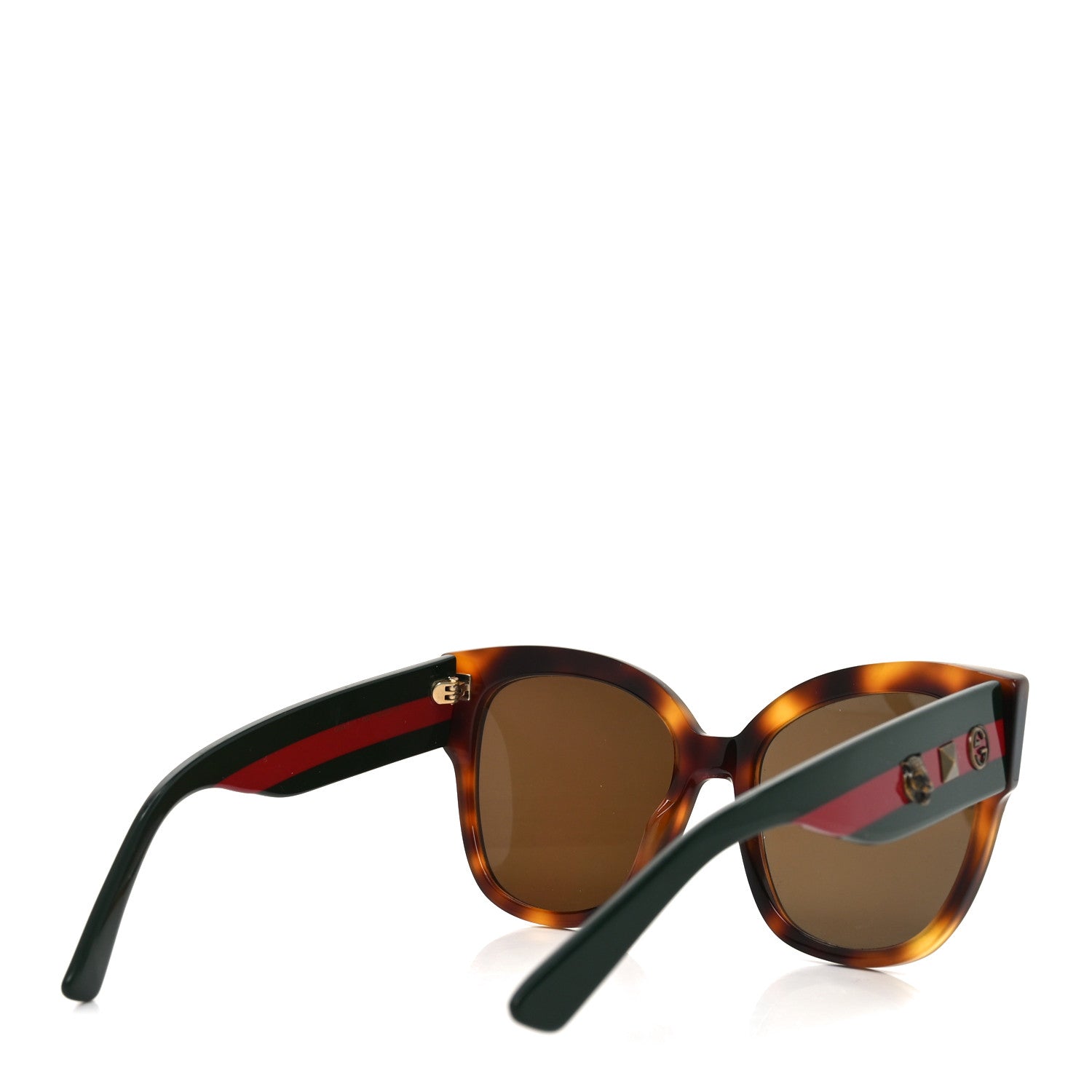Gucci Square Sunglasses — Tortoise GG0059S