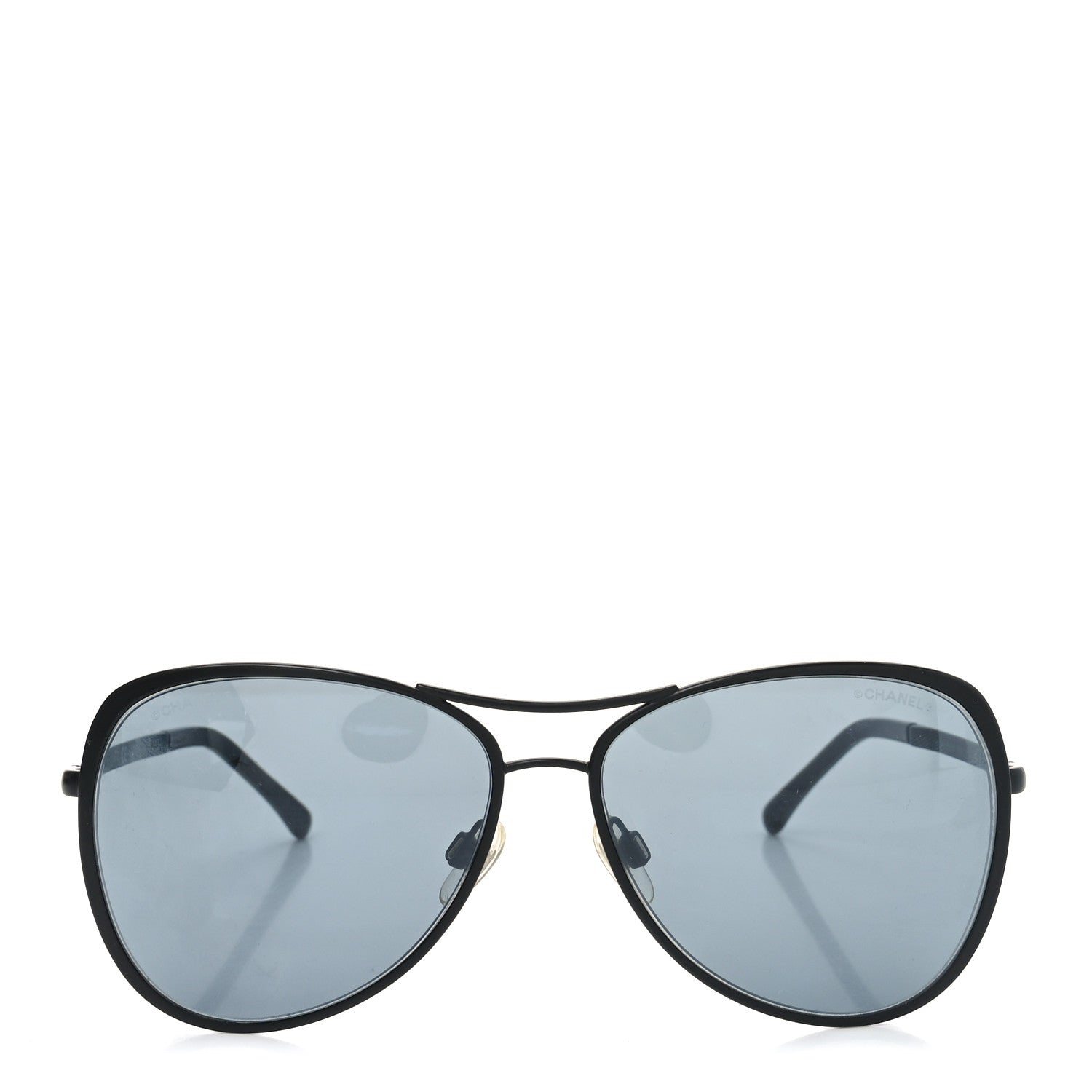 Chanel Aviator Sunglasses — Black