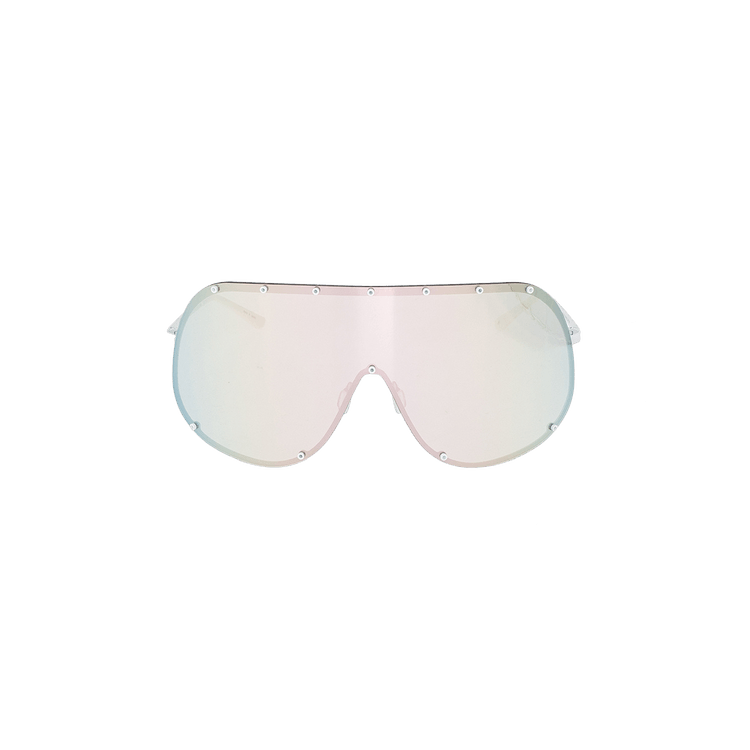 Rick Owens Shield Sunglasses — White