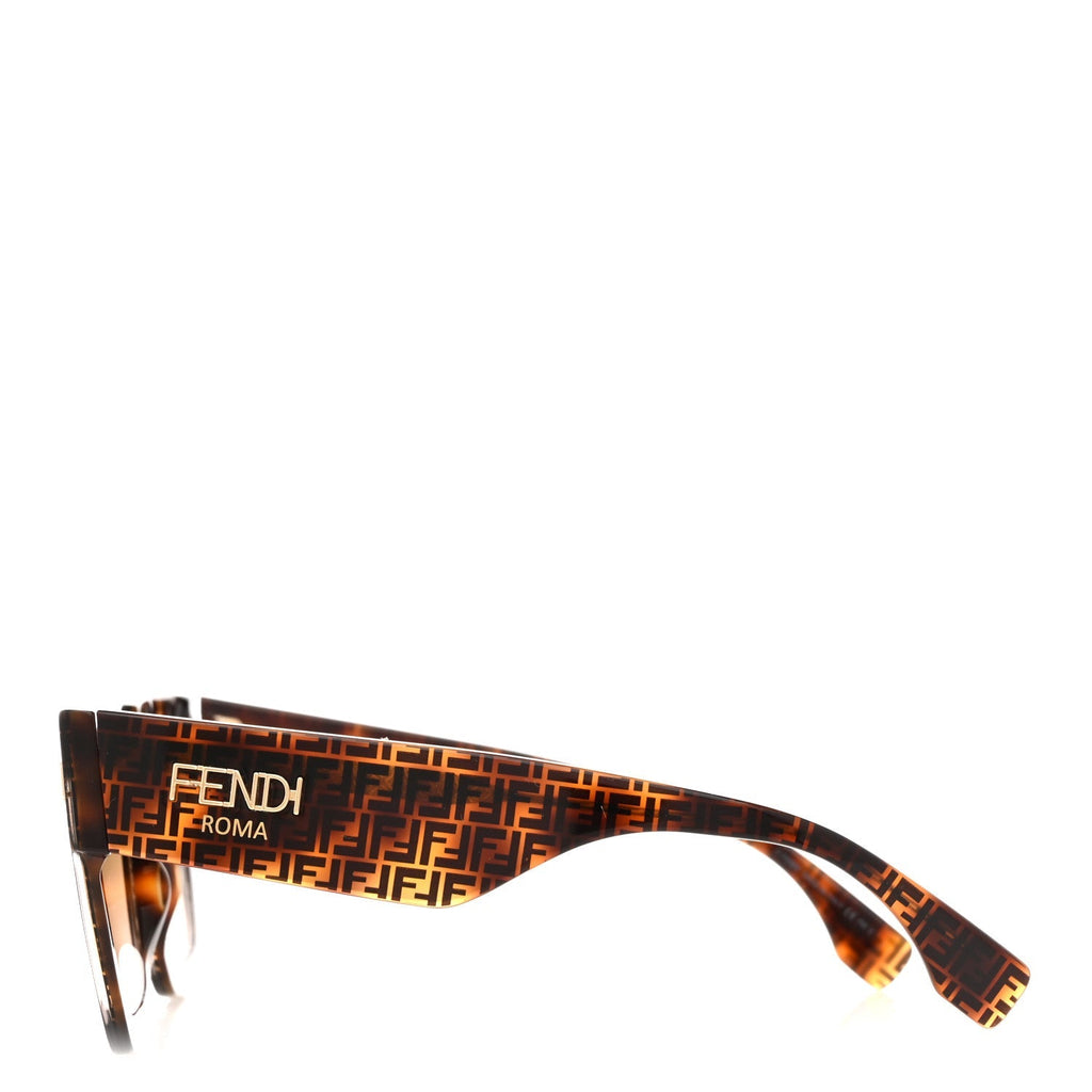 Fendi Square Sunglasses — Tortoise