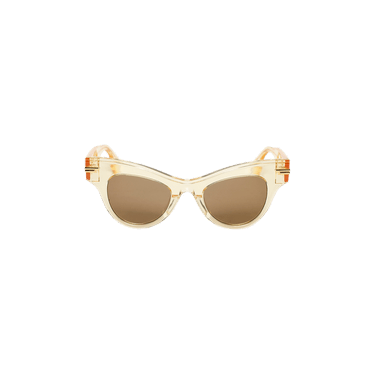 Bottega Veneta Sunglasses — Yellow