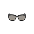 Saint Laurent Bold Square Sunglasses — Black