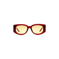 Casablanca Gabrielle Sunglasses — Red