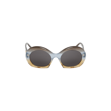 Loewe Gradient Oval Sunglasses — Multi-Color