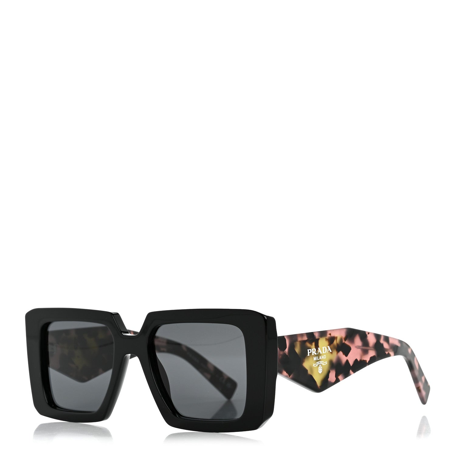 Prada Square Sunglasses — Grey SPR 23Y