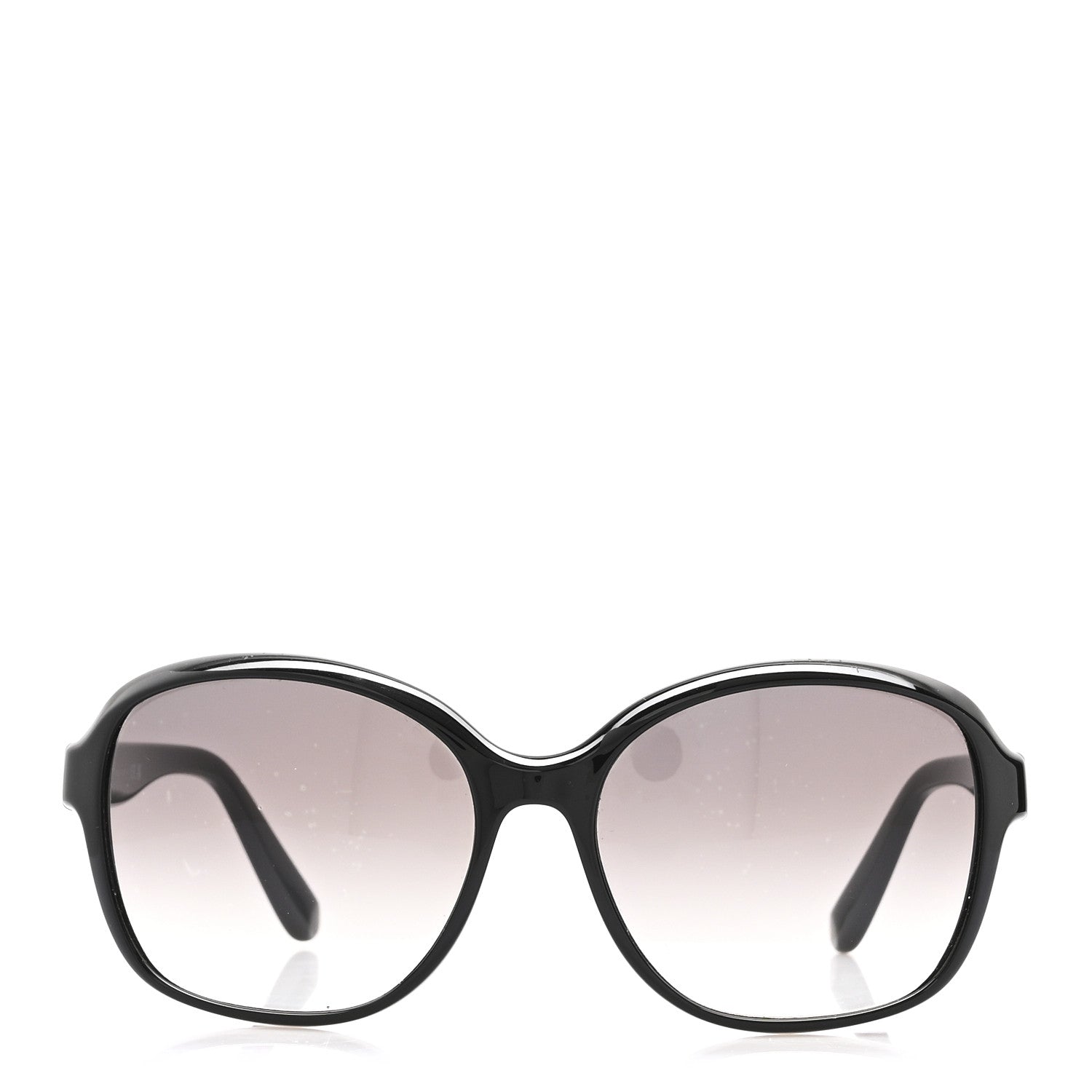 Prada Square Sunglasses — Black SPR 18Q
