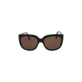 Gucci Square Frame Injection Sunglasses — Brown