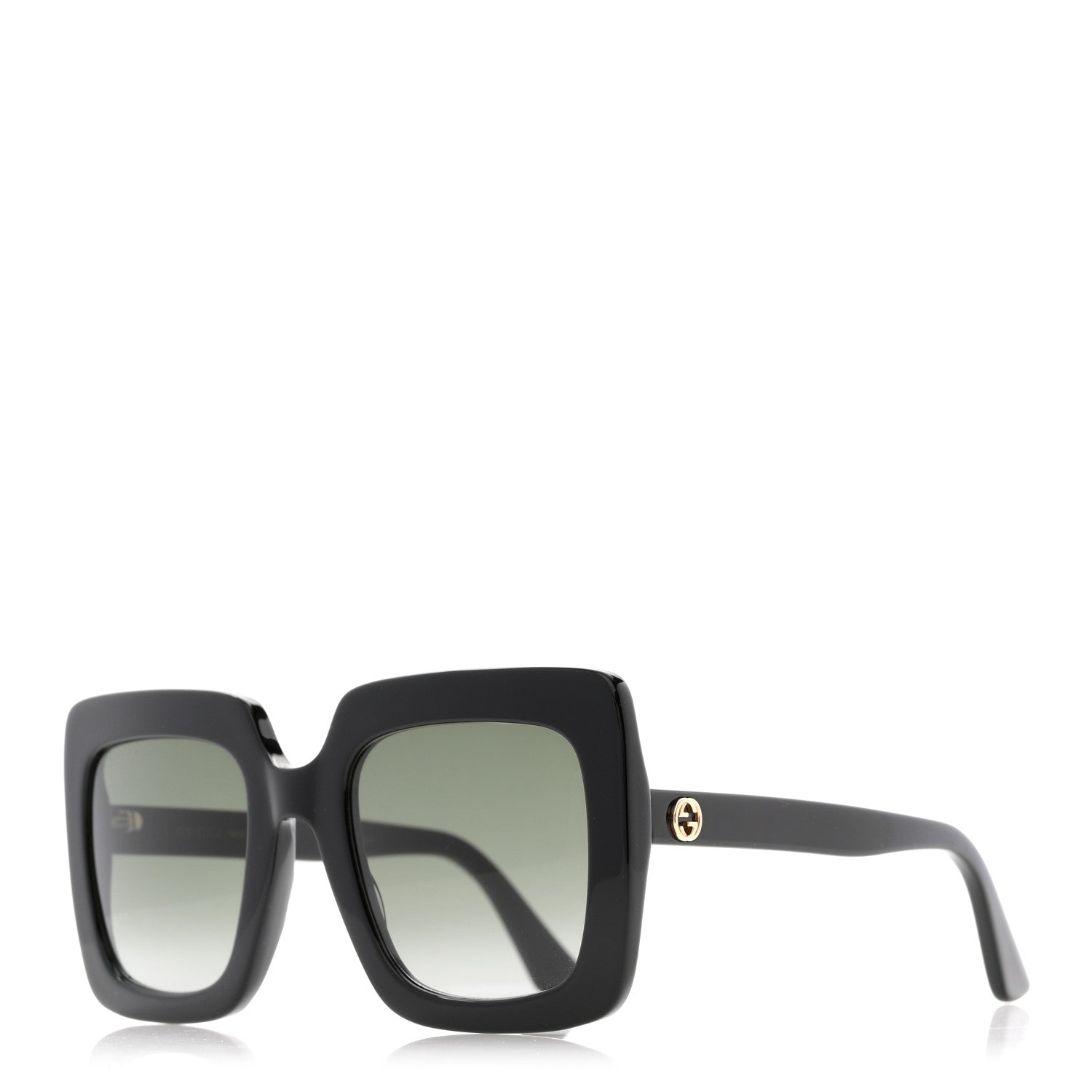 Gucci Square Sunglasses — Black GG0328S