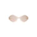 Kiko Kostadinov Octavia Sunglasses — Cream
