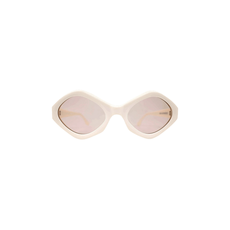 Kiko Kostadinov Octavia Sunglasses — Cream