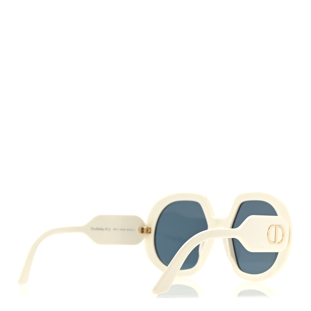 Dior Square Sunglasses — White