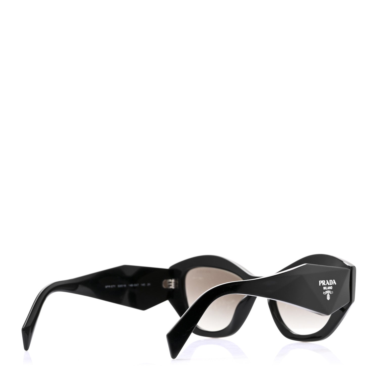 Prada Square Sunglasses — Black SPR 07Y