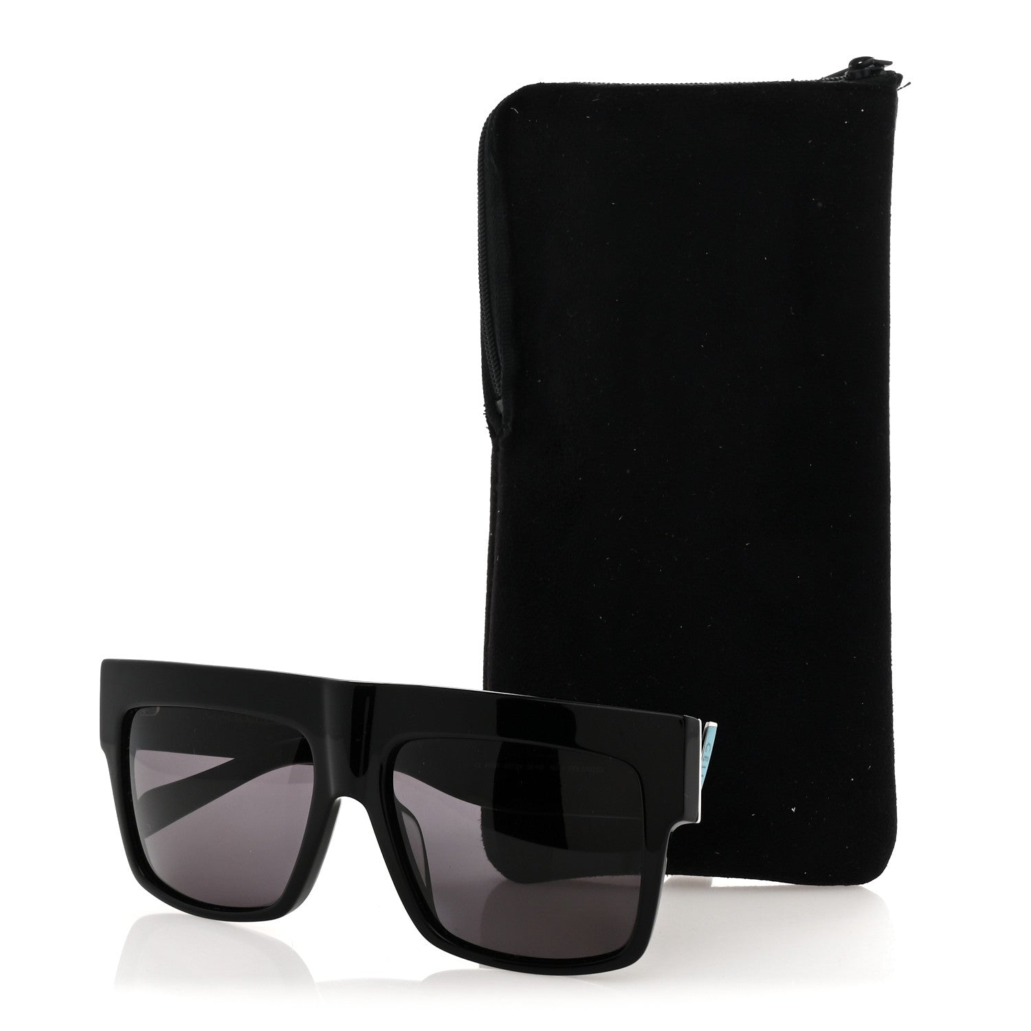 Celine Square Sunglasses — Black