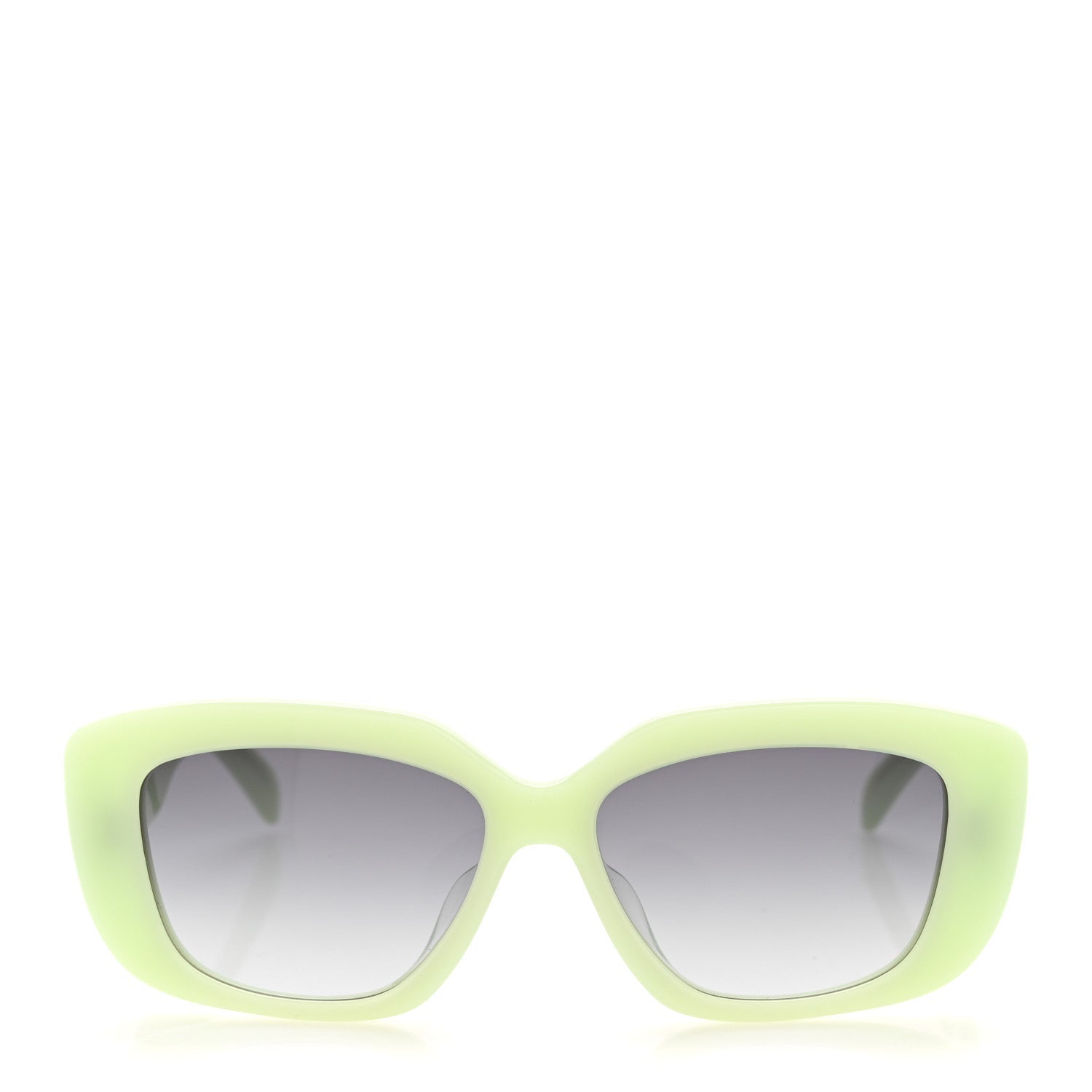 Celine Square Sunglasses — Green