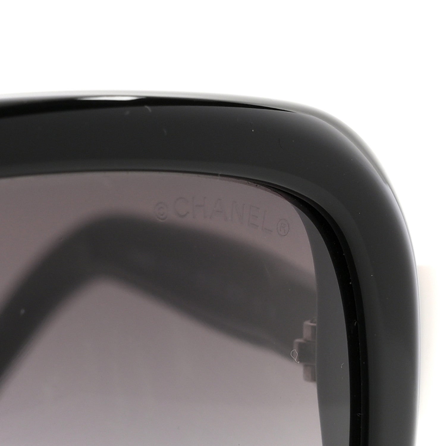 Chanel Square Sunglasses — Black