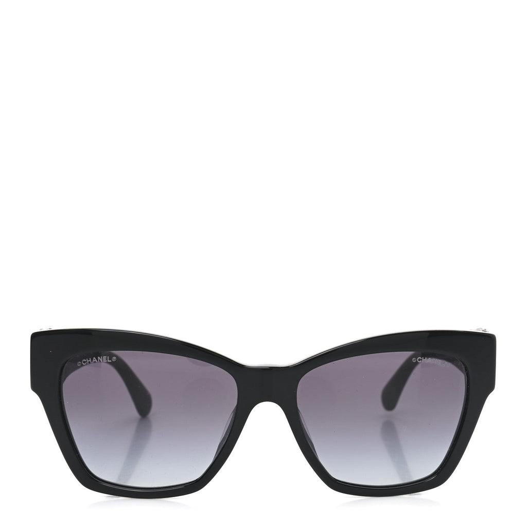 Chanel Cat-Eye Sunglasses — Black 5456-Q